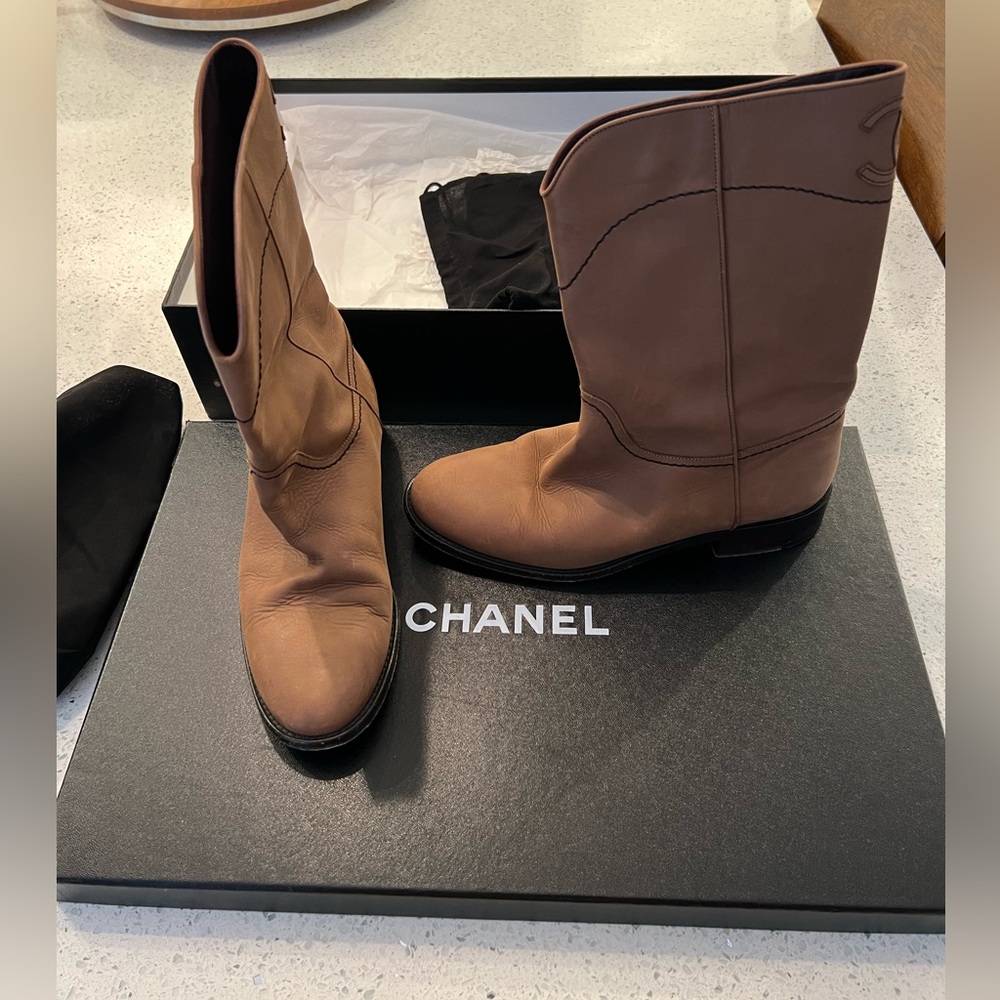 Chanel boots